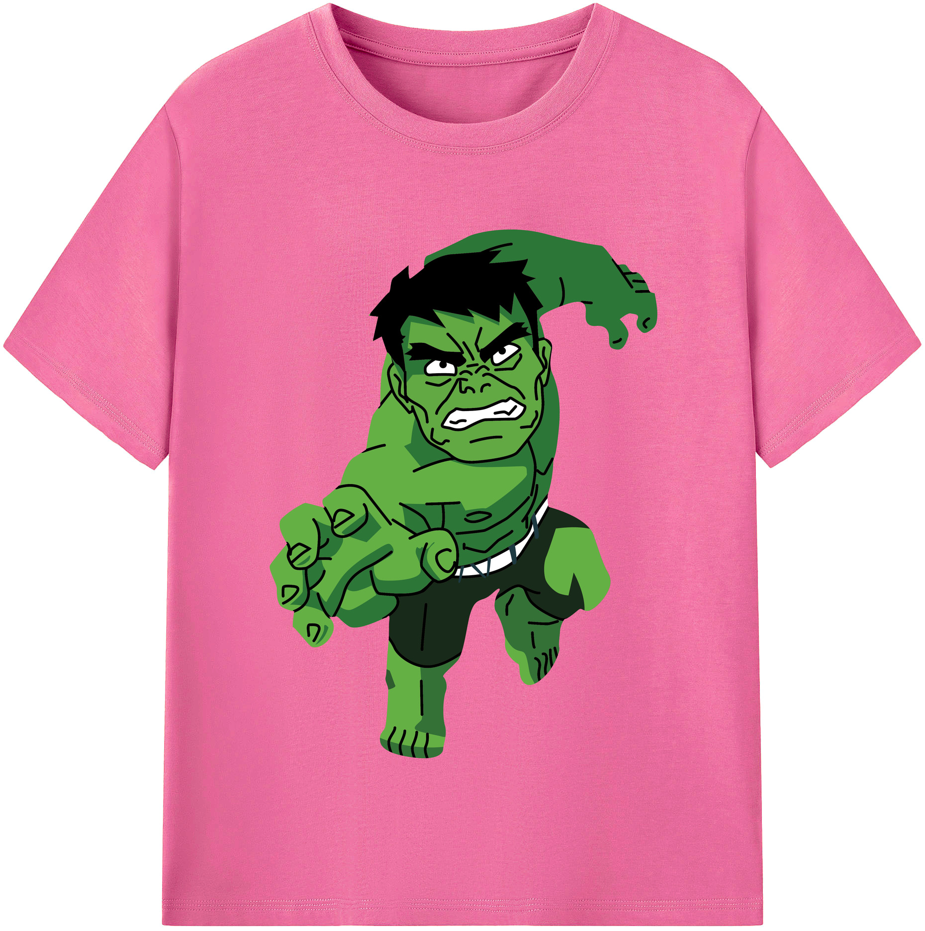 （画像用） アベンジャーズ The Avengers レディースカジュアルプリントTシャツ（綿100％）